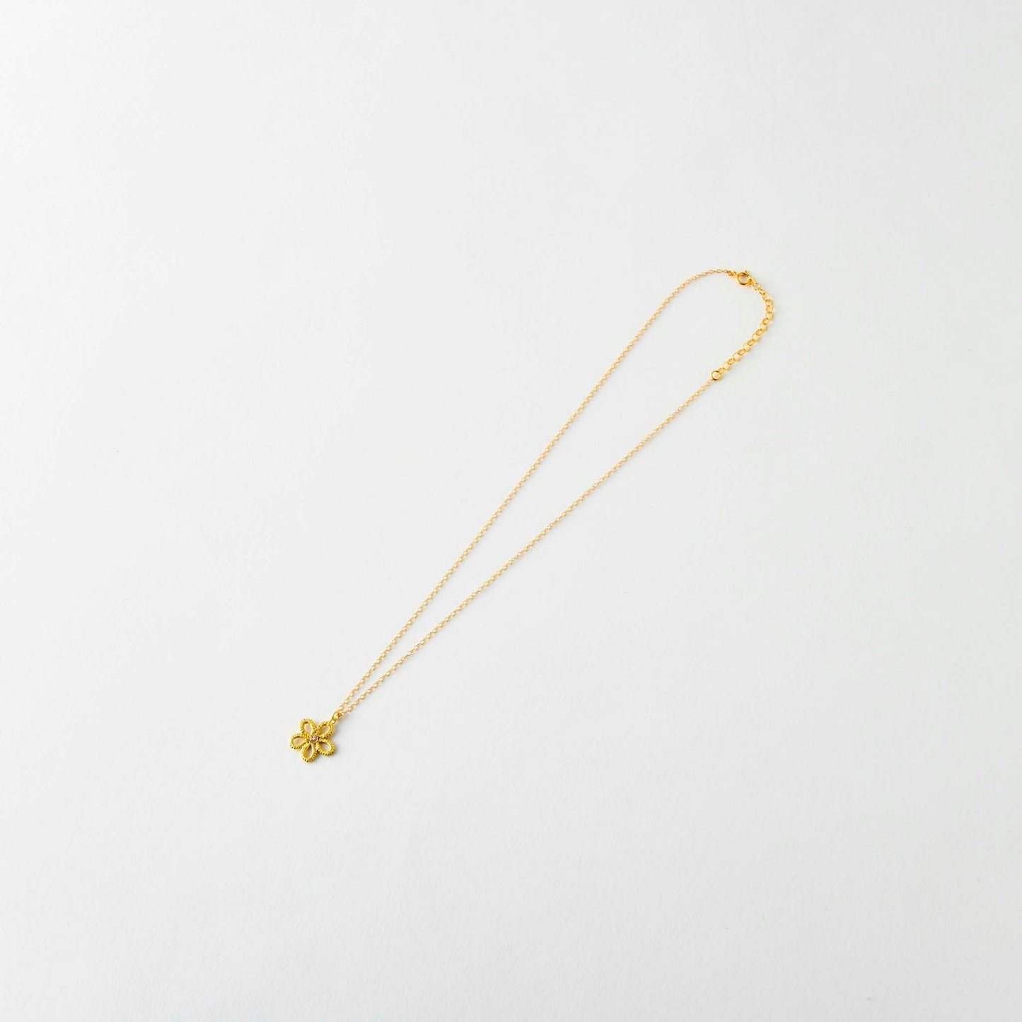 【Gold-Knot】Gold Leaf Necklace - Solo (Made in Japan, Ishikawa)