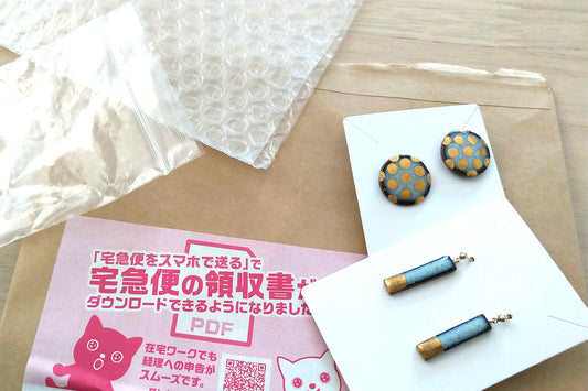 Trying out the traditional craftsmanship: Shiraiwa-Yaki Earrings!