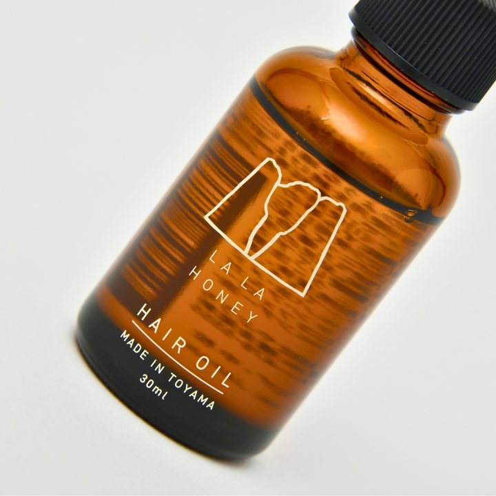 【LALA HONEY】Brown Hair Oil (Made in Japan, Toyama)