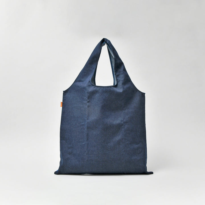 【POOLOCE】Denim Reusable Shopping Bag (Made in Japan, Hiroshima)