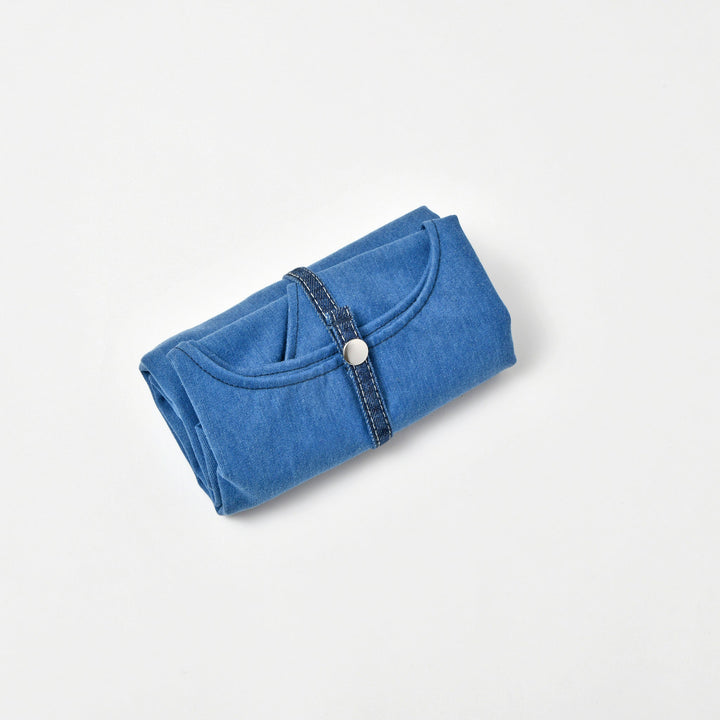 【POOLOCE】Denim Reusable Shopping Bag (Made in Japan, Hiroshima)