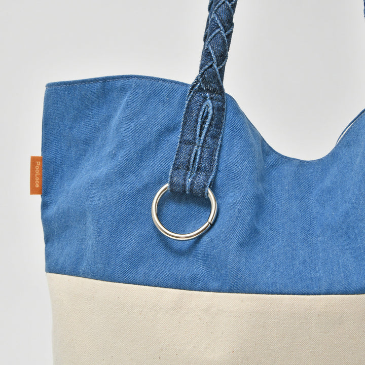 【POOLOCE】Denim Tote Bag (Made in Japan, Hiroshima)