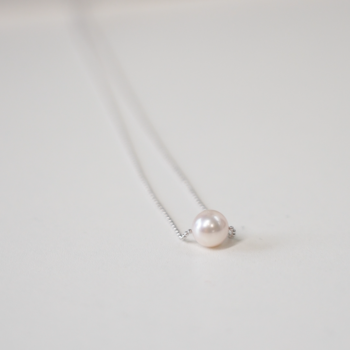 【Maria】Hanadama Pearl Pendant with 1 Pearl (Made in Japan, Tokyo)