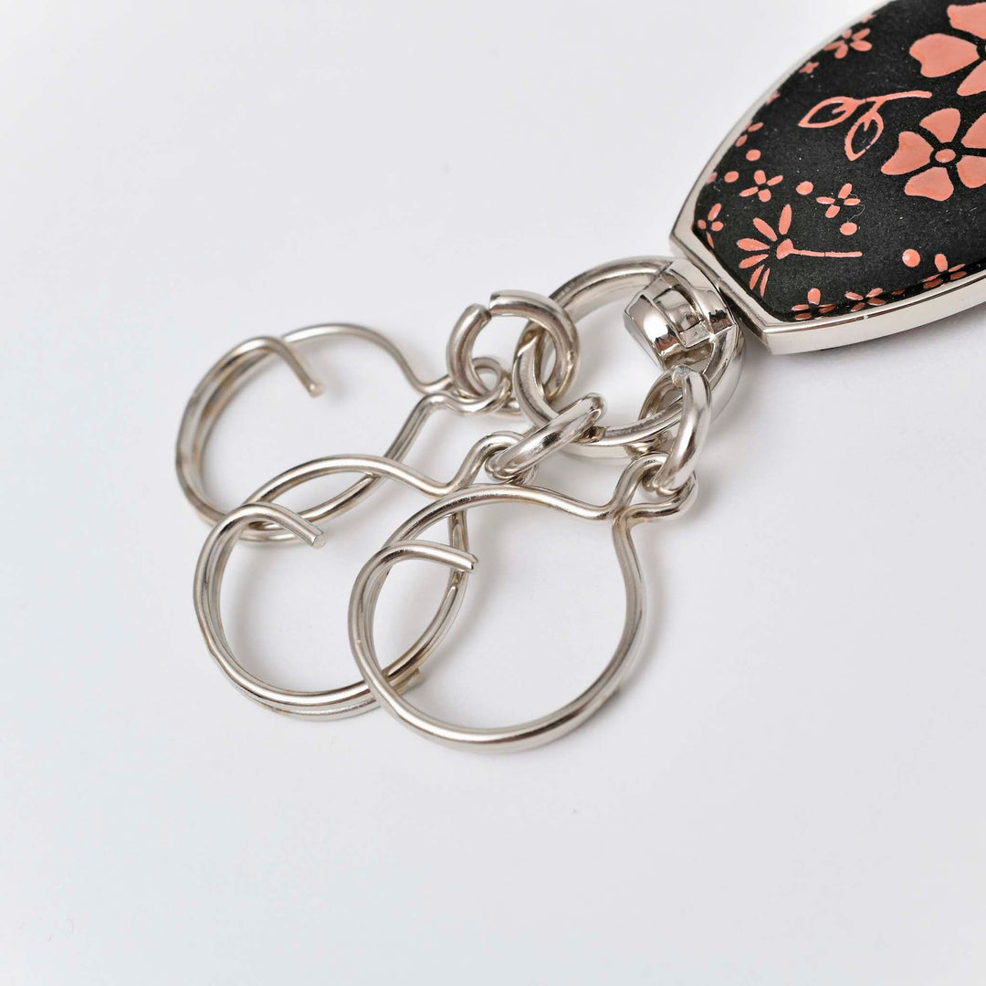 【Indenya】Inden Key Chain - pattern c (Made in Japan, Yamanashi)