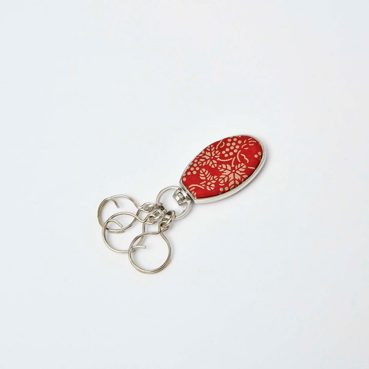 【Indenya】Inden Key Chain - pattern c (Made in Japan, Yamanashi)