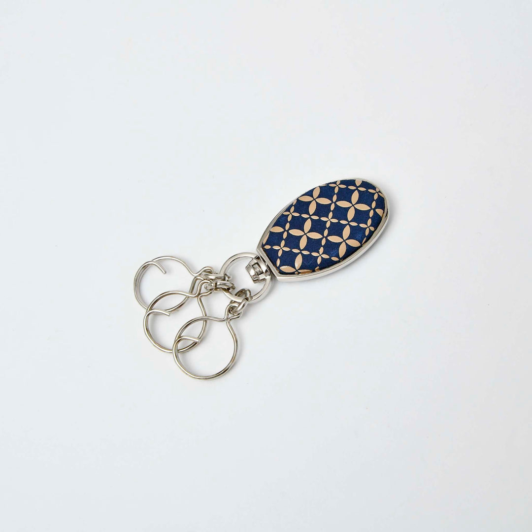 【Indenya】Inden Key Chain - pattern c (Made in Japan, Yamanashi)