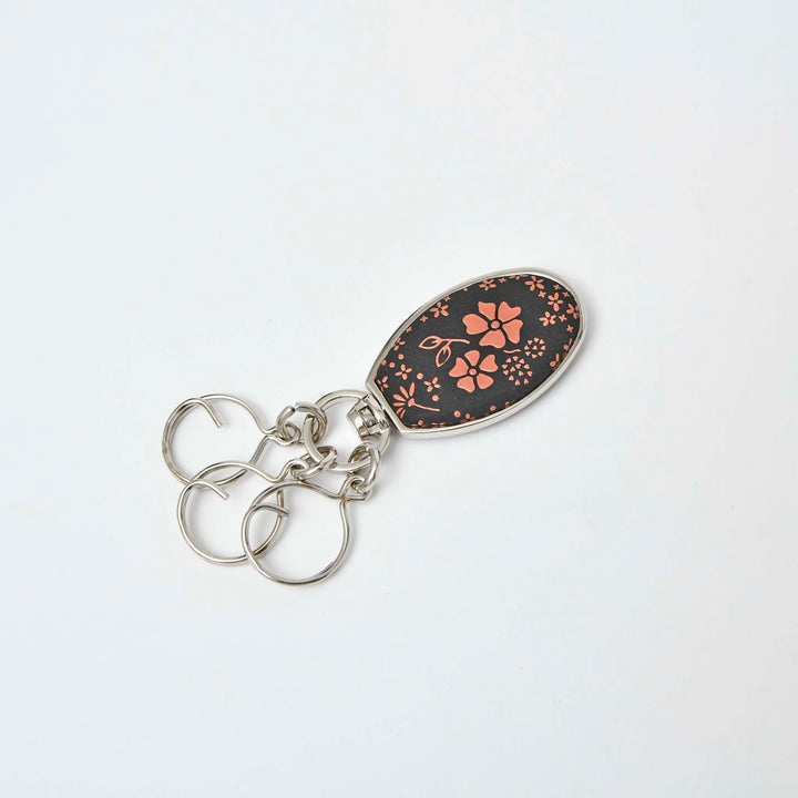 【Indenya】Inden Key Chain - pattern c (Made in Japan, Yamanashi)