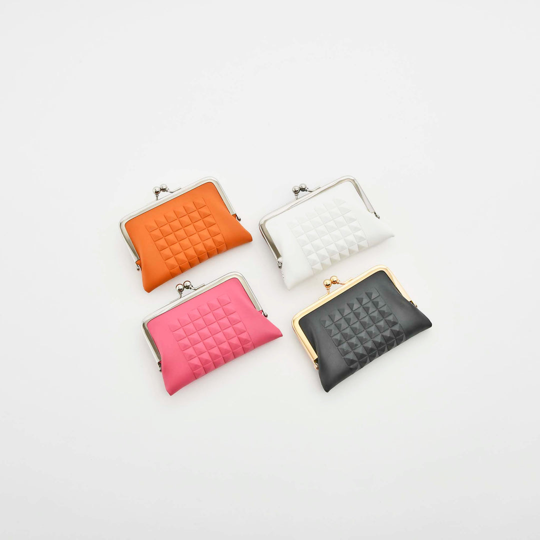 【SAKURA WAQS】Tetra Series Kiss Clasp Purse (Made in Japan, Tokyo)