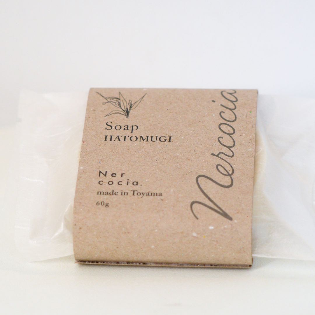 【Nercocia.】Adlay Soap (Made in Japan, Toyama)