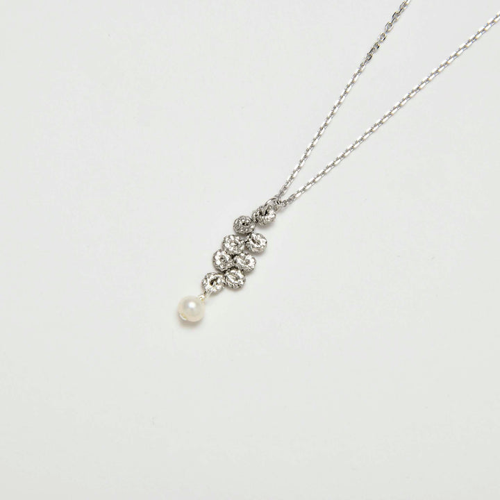 【Gold-Knot】Gold Leaf Necklace - Raindrop (Made in Japan, Ishikawa)