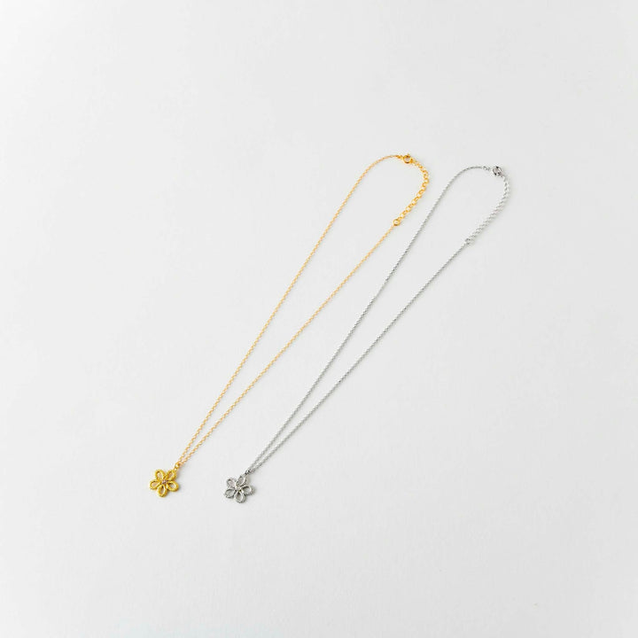 【Gold-Knot】Gold Leaf Necklace - Solo (Made in Japan, Ishikawa)