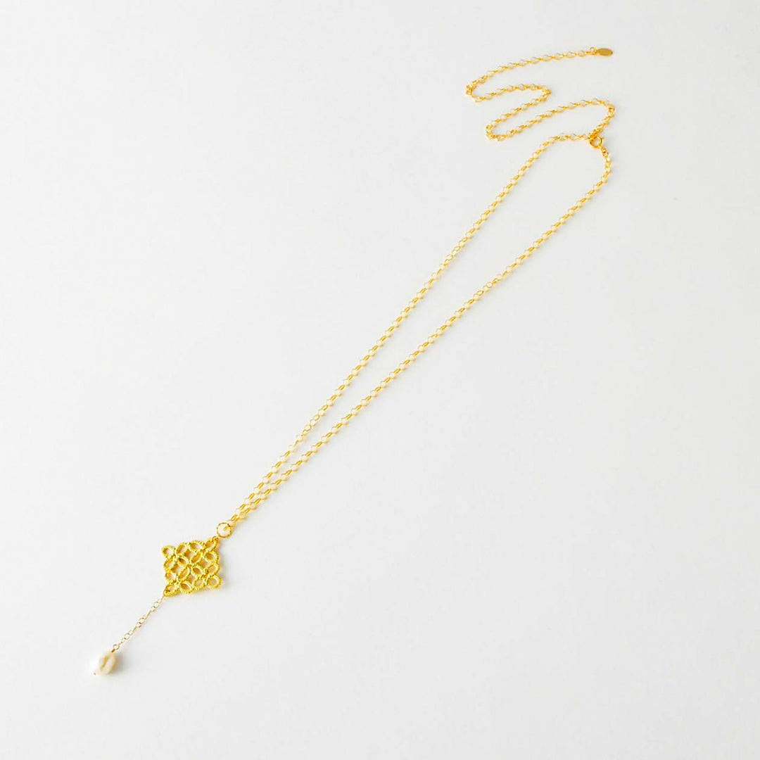 【Gold-Knot】Gold Leaf Pendant - Rhythm (Made in Japan, Ishikawa)