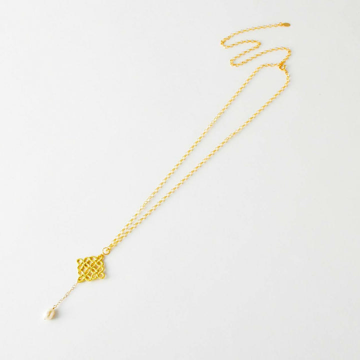 【Gold-Knot】Gold Leaf Pendant - Rhythm (Made in Japan, Ishikawa)