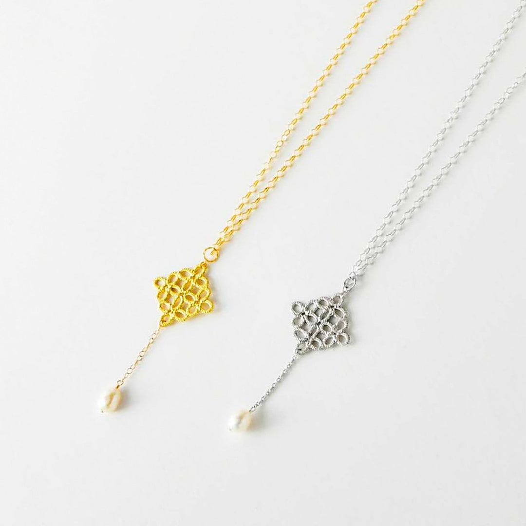 【Gold-Knot】Gold Leaf Pendant - Rhythm (Made in Japan, Ishikawa)