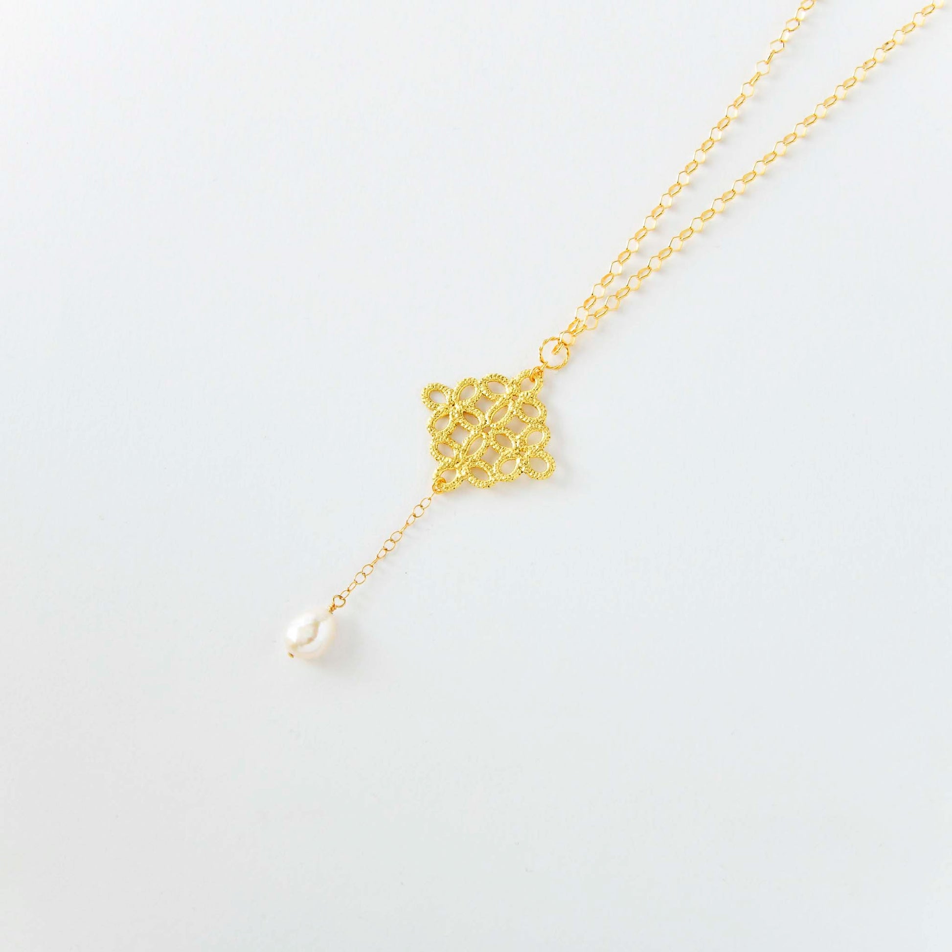 【Gold-Knot】Gold Leaf Pendant - Rhythm (Made in Japan, Ishikawa)