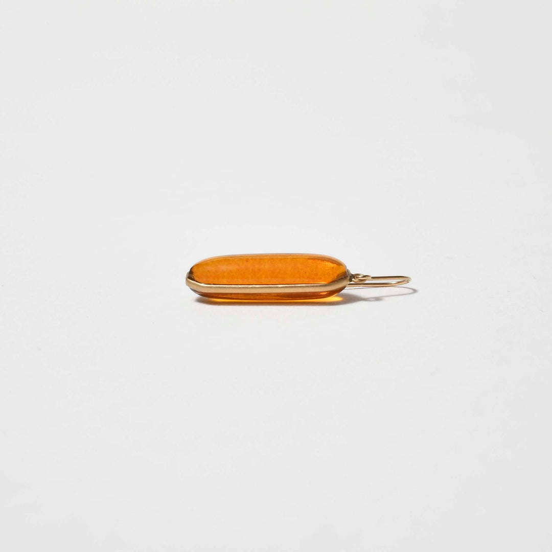 【Amberlogue】Amber Earrings (Made in Japan, Iwate)