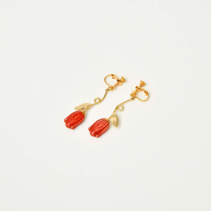 ARITAYAKI Tulip Ear Jewelry (Made in Japan)