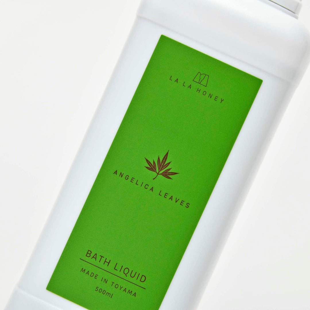 【LALA HONEY】Touki Leaf Bath Liquid (Made in Japan, Toyama)