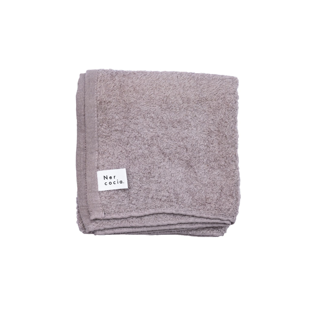 【Nercocia.】Face Towel with "Adlay Bran Oil" (Made in Japan, Toyama)