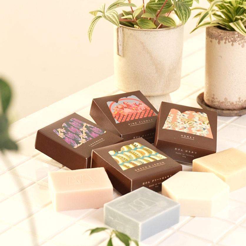 【LALA HONEY】Brown Cold Process Soap (Made in Japan, Toyama)