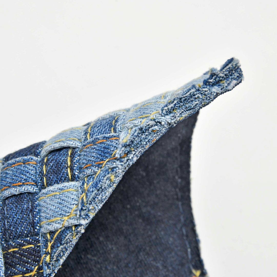 【POOLOCE】Denim Square Coaster (Made in Japan, Hiroshima)