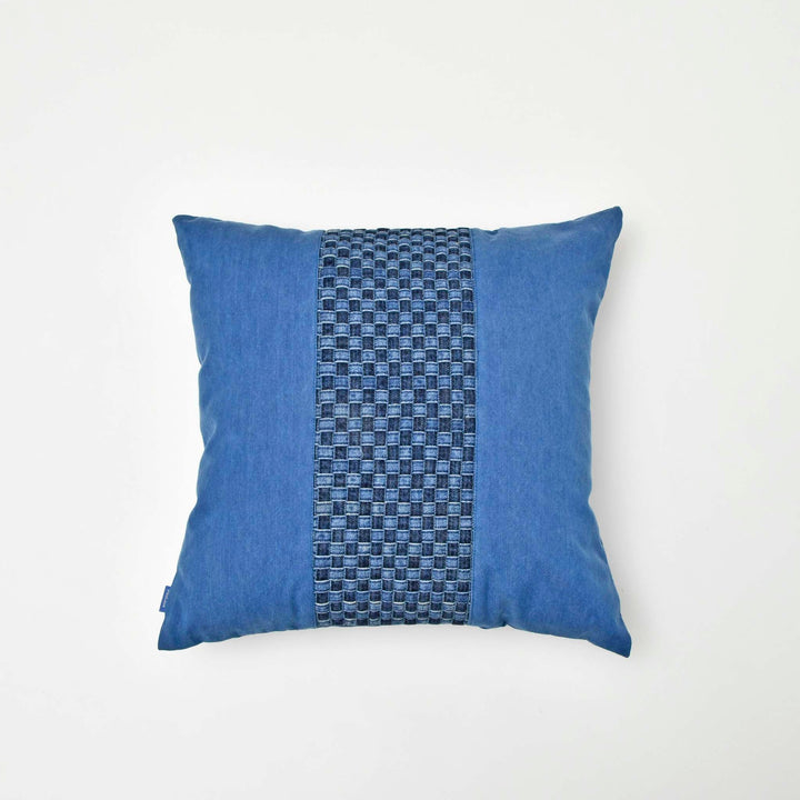 【POOLOCE】Denim Cushion Cover (Made in Japan, Hiroshima)