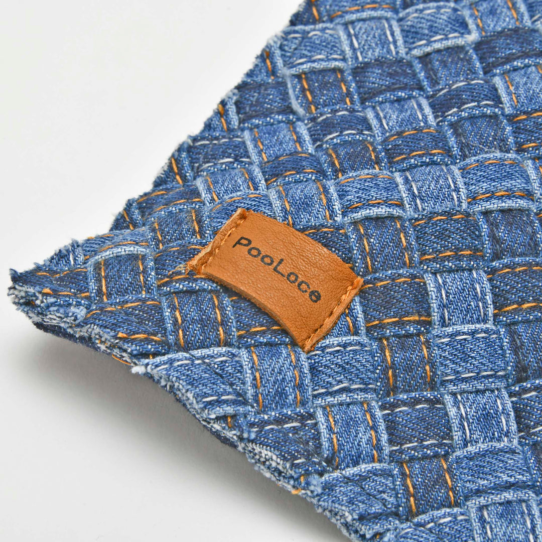 【POOLOCE】Denim Book Cover (Made in Japan, Hiroshima)