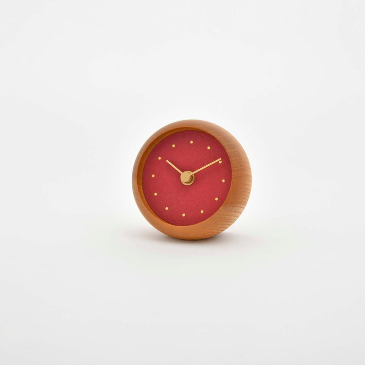 Hanamokkoはなもっこ Iwa-enogu Table Clock (Made in Japan, Ishikawa)