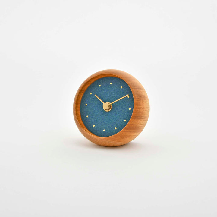 Hanamokkoはなもっこ Iwa-enogu Table Clock (Made in Japan, Ishikawa)