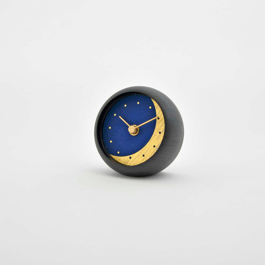 Hanamokkoはなもっこ Iwa-enogu Table Clock (Made in Japan, Ishikawa)