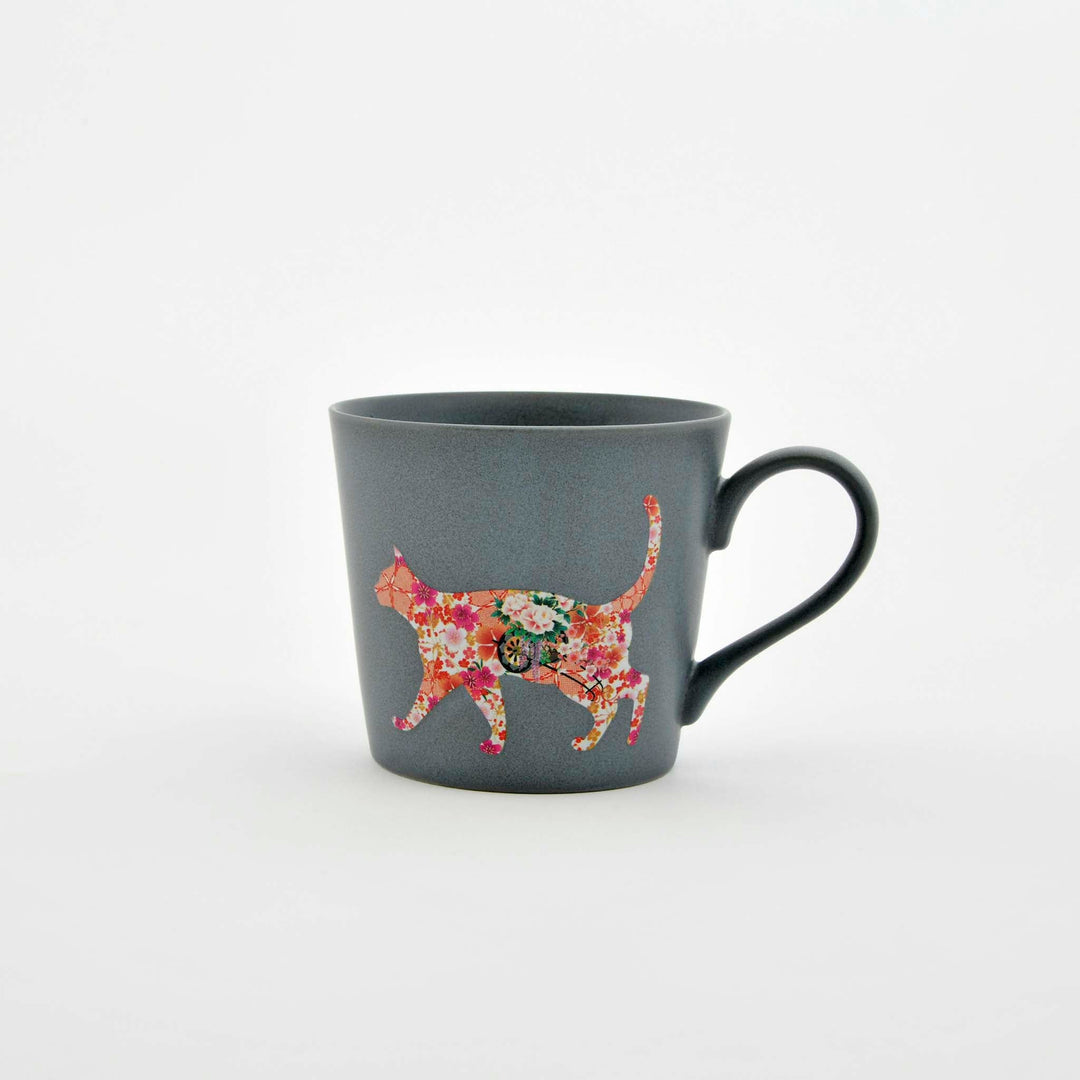 【MARUMO TAKAGI】Heat-sensitive Color & Design Change Cat Mug (Made in Japan, Gifu)