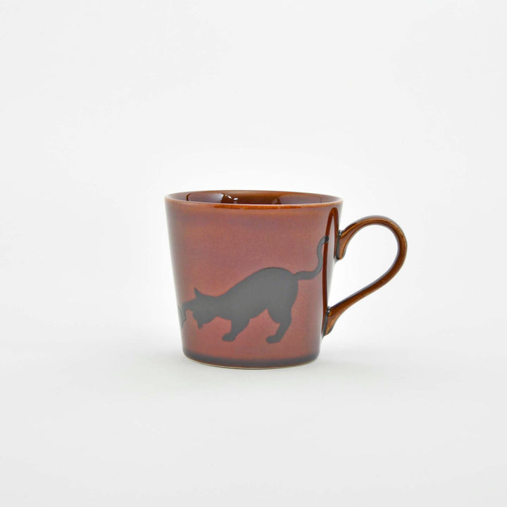 【MARUMO TAKAGI】Heat-sensitive Color & Design Change Cat Mug (Made in Japan, Gifu)