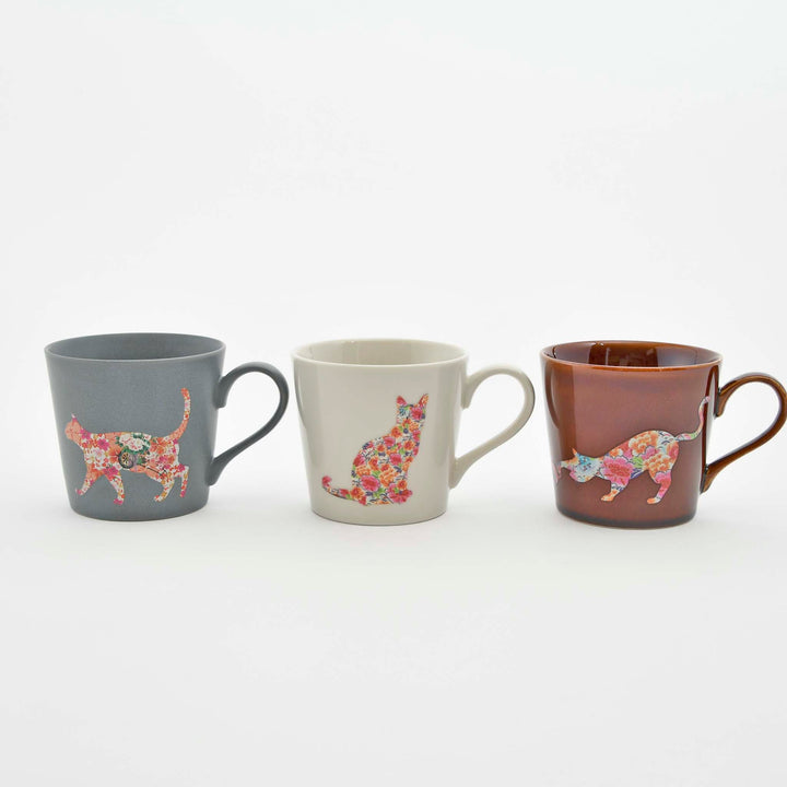 【MARUMO TAKAGI】Heat-sensitive Color & Design Change Cat Mug (Made in Japan, Gifu)