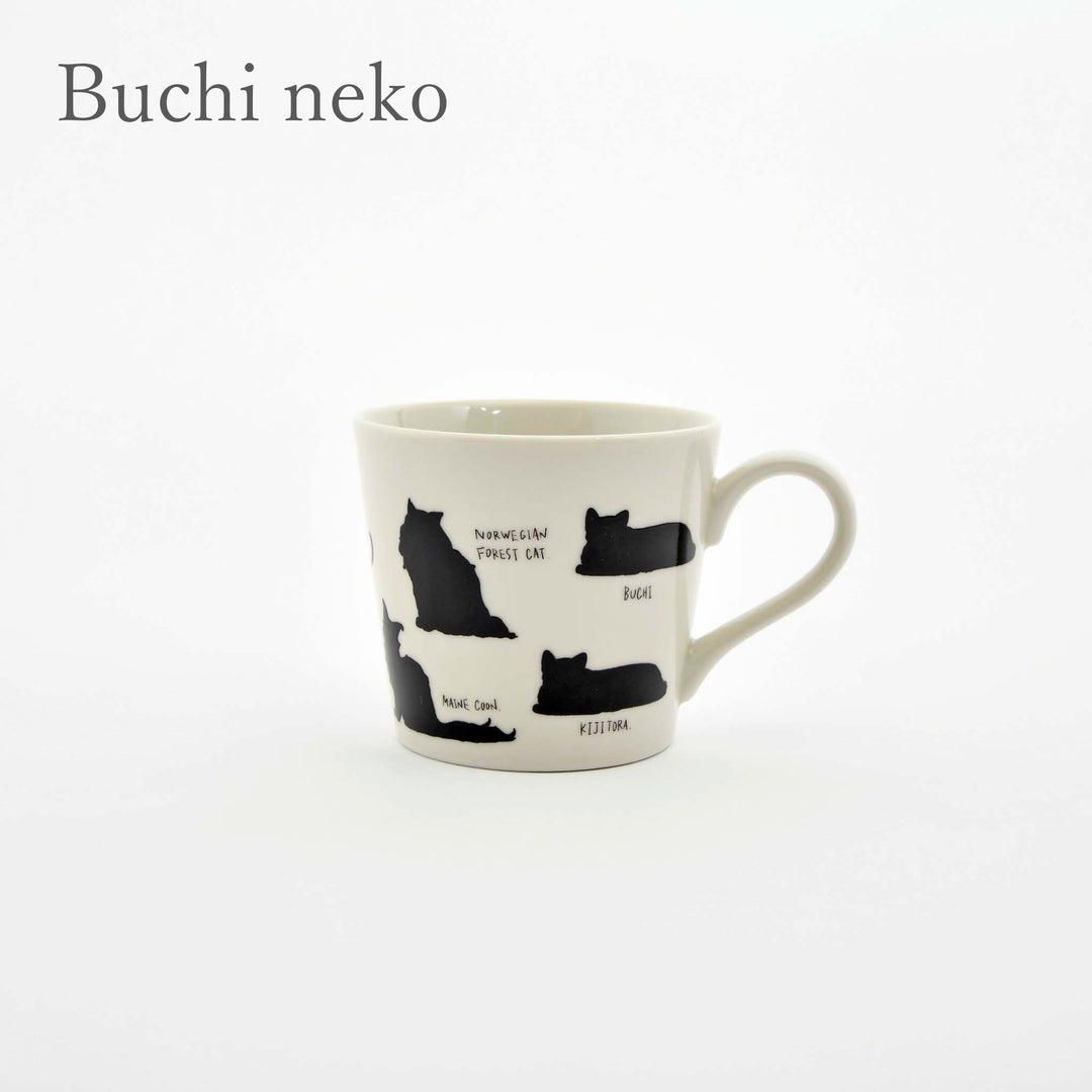 【MARUMO TAKAGI】Heat-sensitive Color & Design Change Cute Cat Mug (Made in Japan, Gifu)