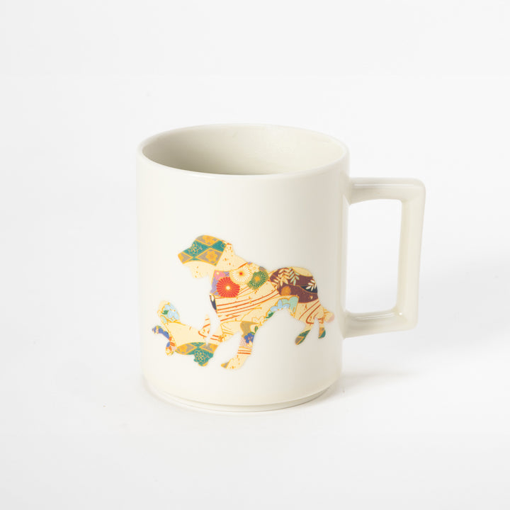 Heat-sensitive Color & Design Change Dog Mug