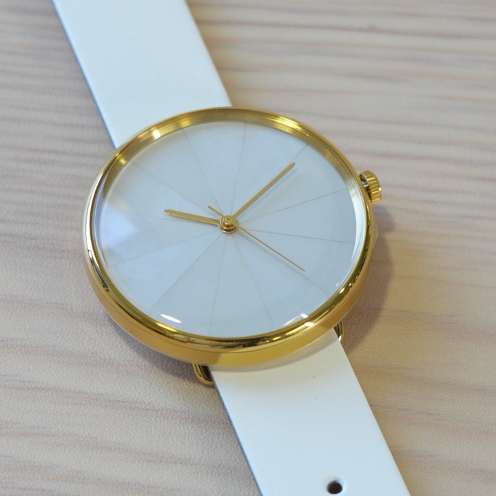 Hanamokkoはなもっこ Shiro-Chokai Wristwatch (Made in Japan, Ishikawa)