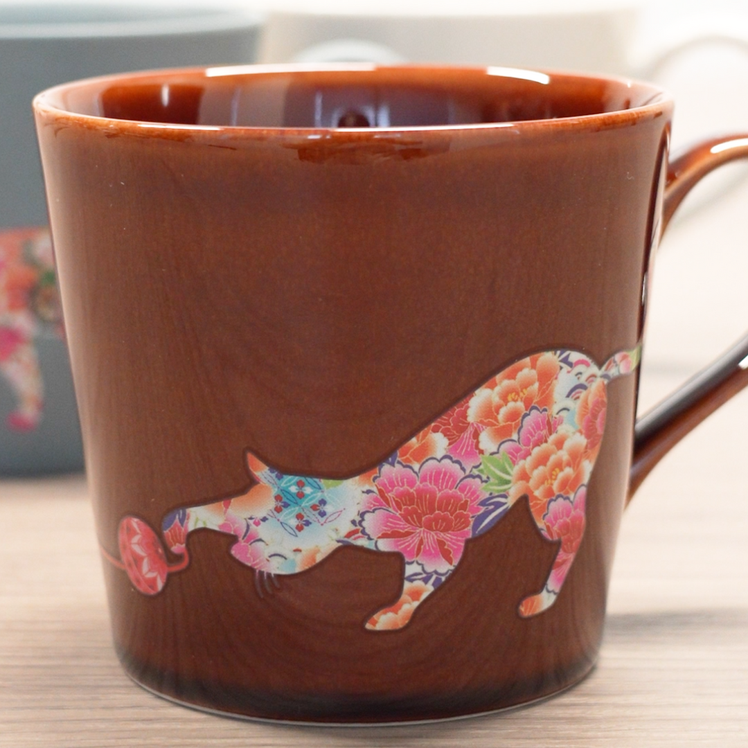 【MARUMO TAKAGI】Heat-sensitive Color & Design Change Cat Mug (Made in Japan, Gifu)