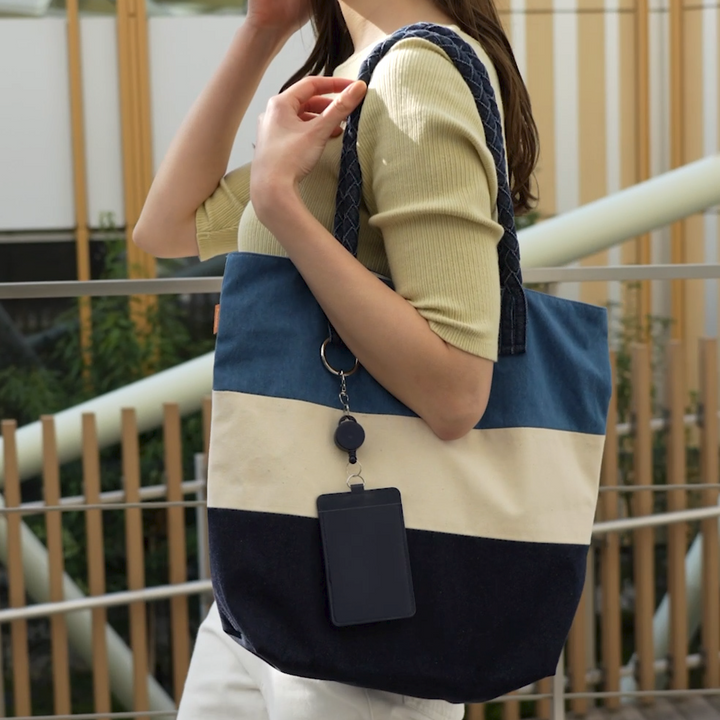 【POOLOCE】Denim Tote Bag (Made in Japan, Hiroshima)