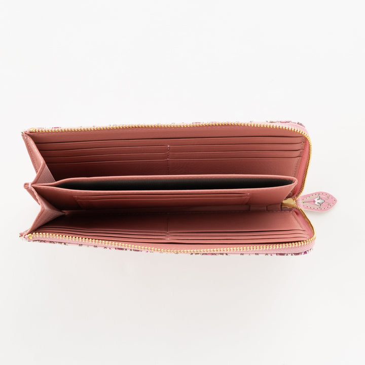 L-shaped Zipper Long Wallet Silkroad