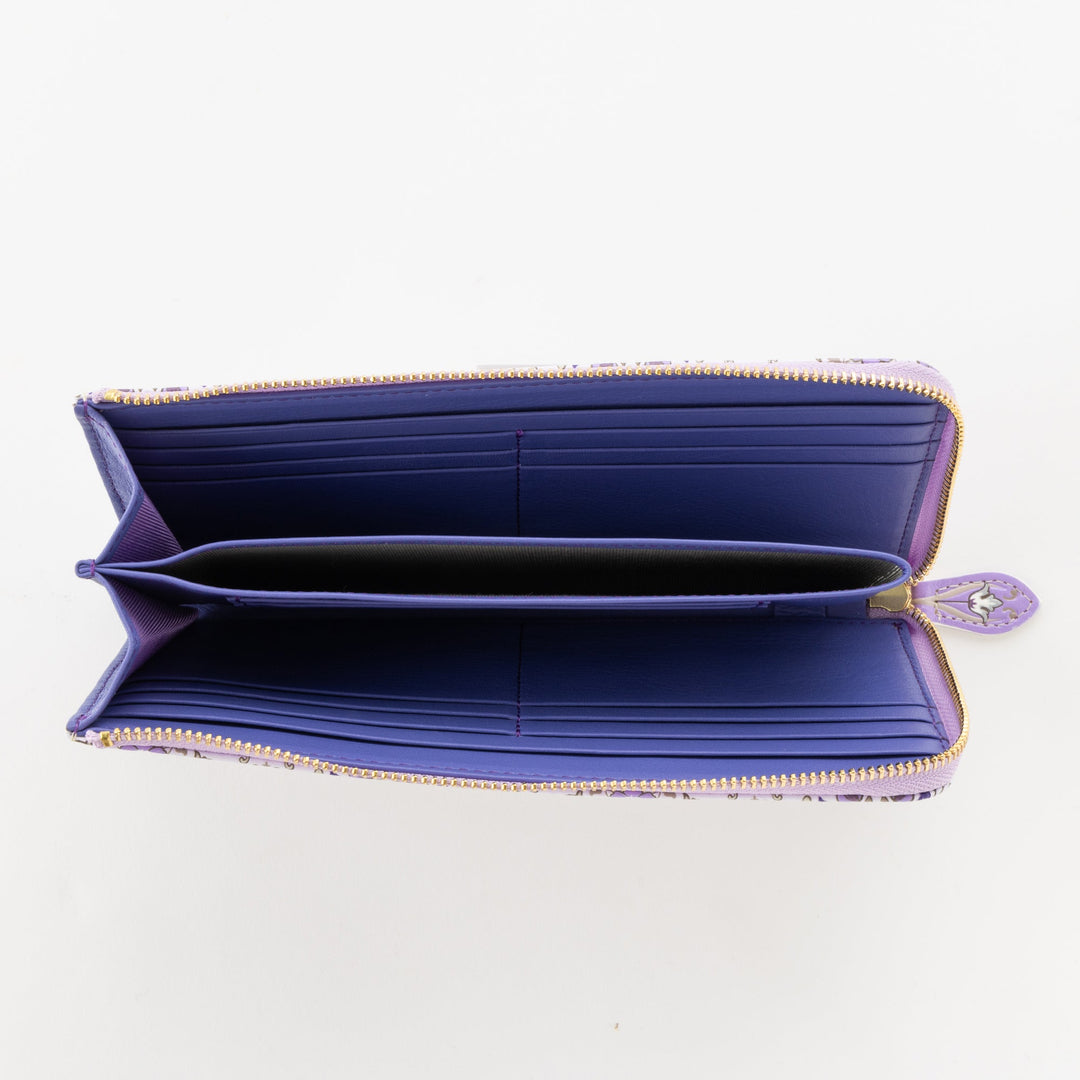 L-shaped Zipper Long Wallet Silkroad