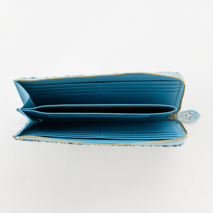 L-shaped Zipper Long Wallet Silkroad