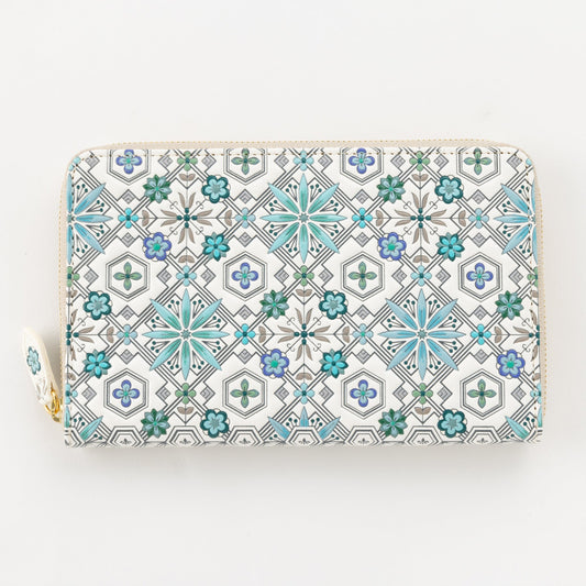 Pouch / Passport Case Auspicious Seasonal Flowers