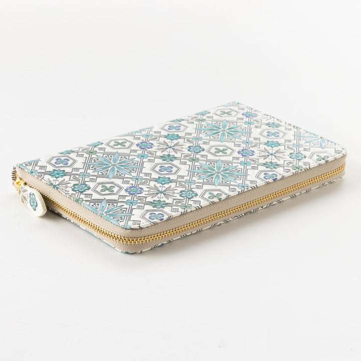 Pouch / Passport Case Auspicious Seasonal Flowers