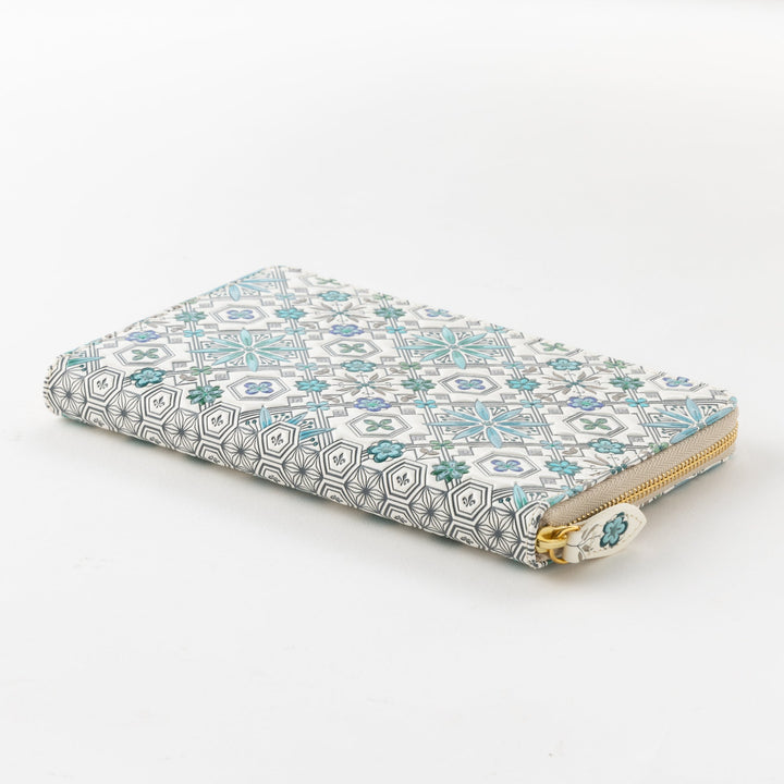 Pouch / Passport Case Auspicious Seasonal Flowers